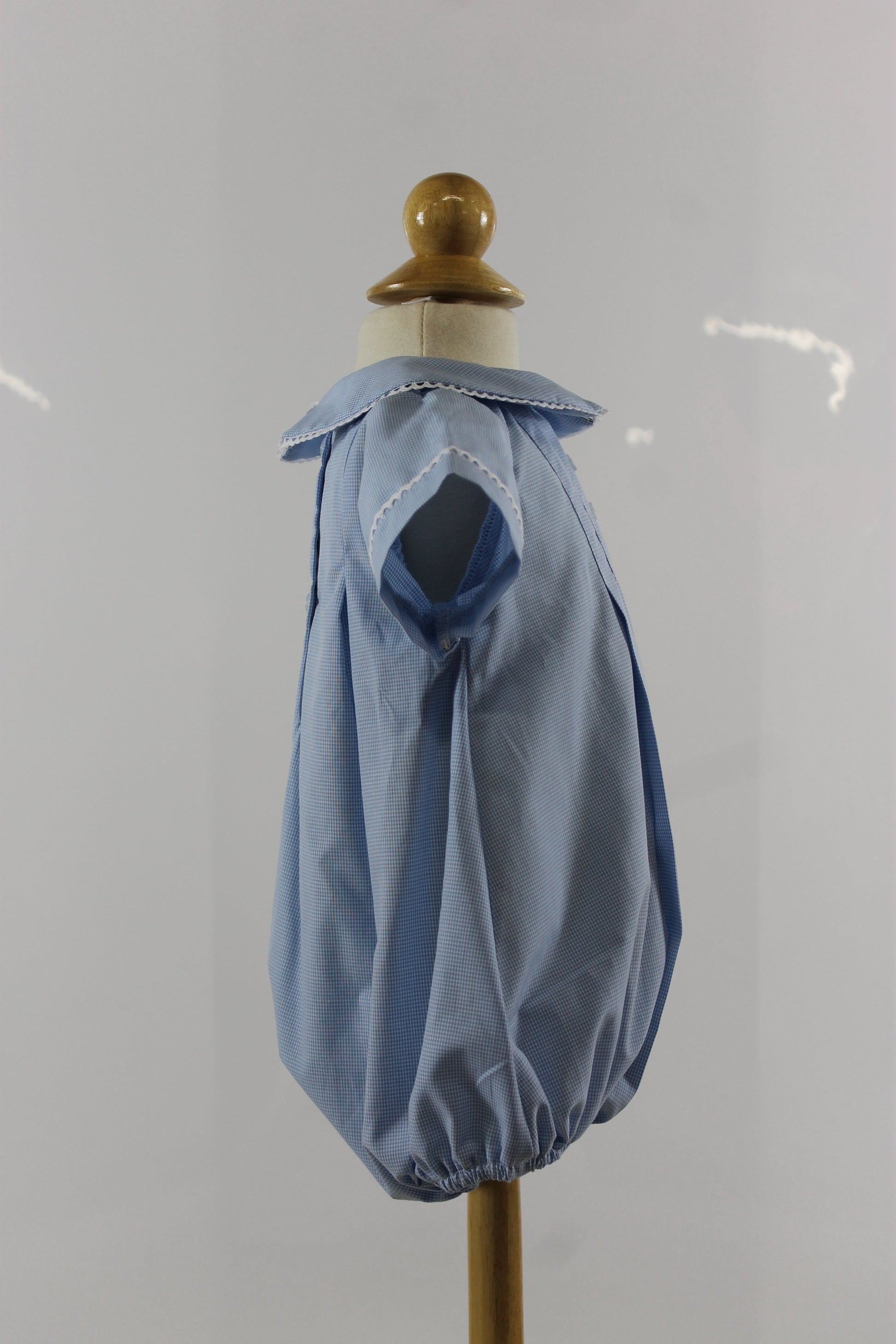 Anthony Bubble - Blue micro check