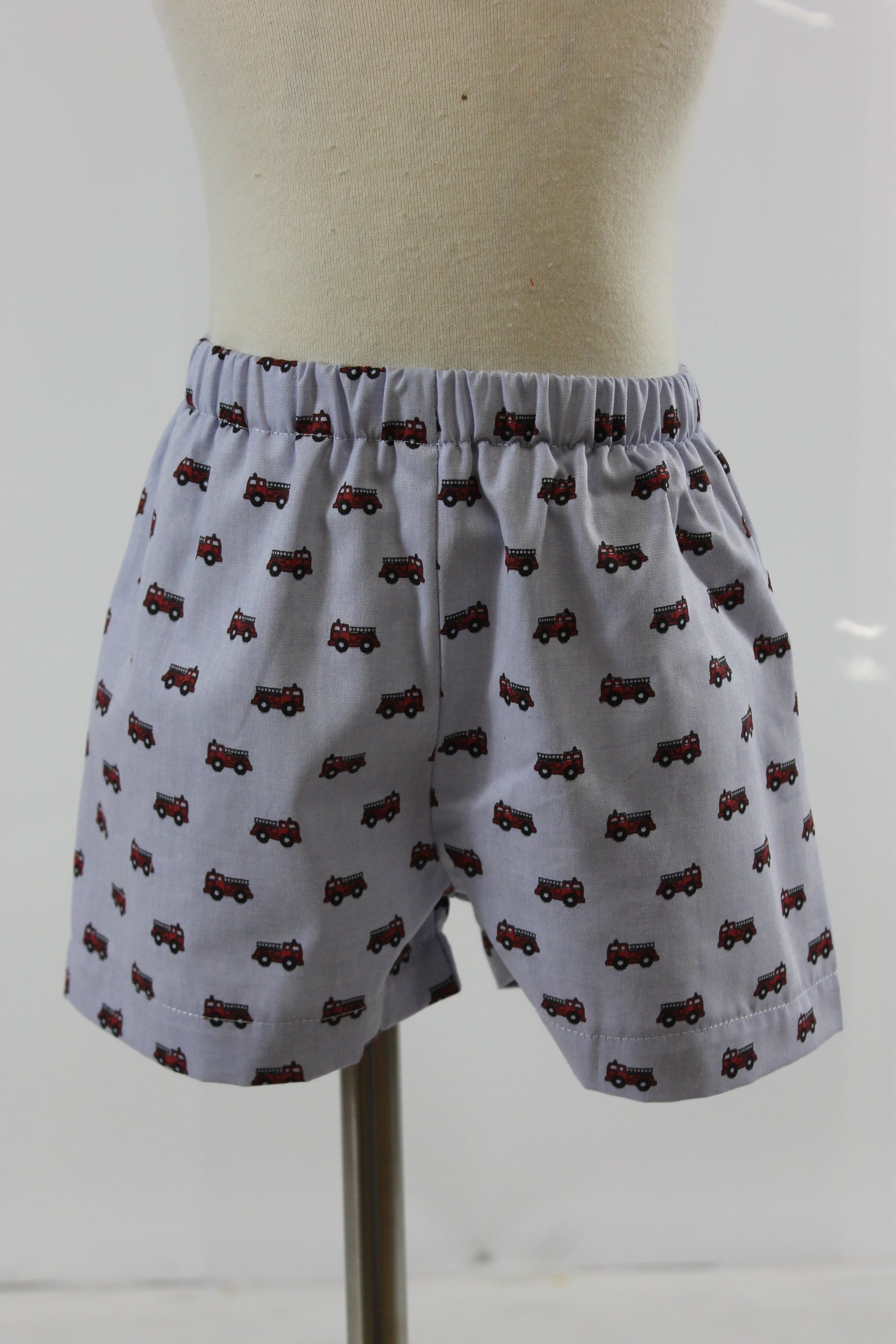 Boy Short - Firetruck