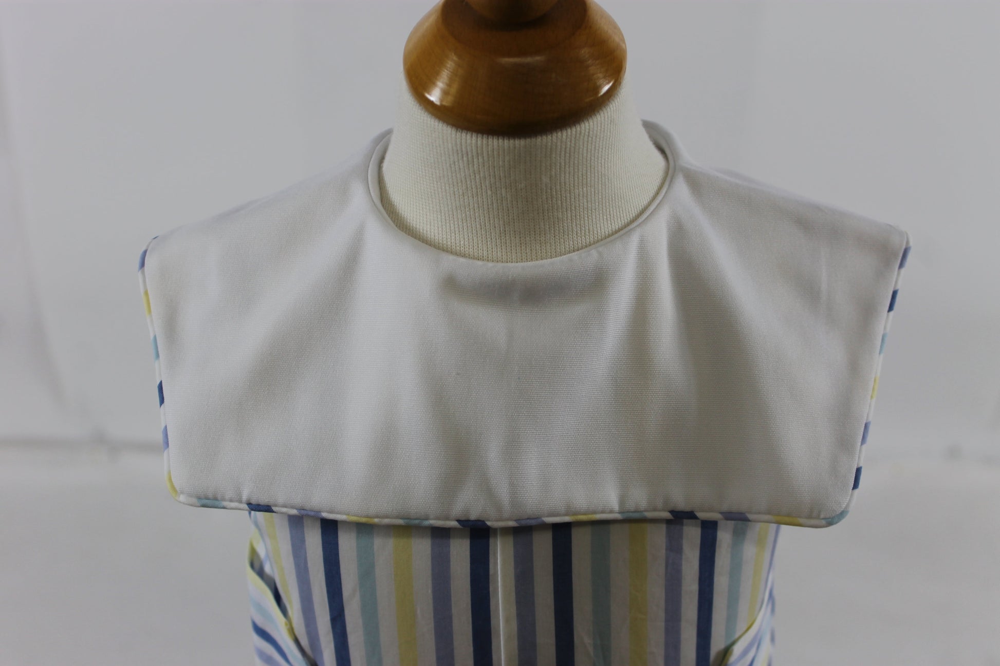 Bill Romper - yellow peri stripe